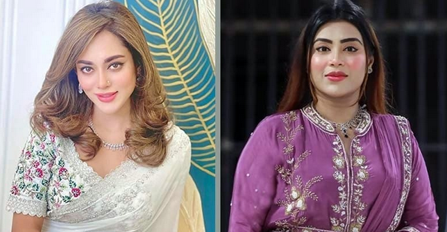 নায়িকা তমা মির্জা ও মিষ্টি জান্নাত মিলে গেলেন