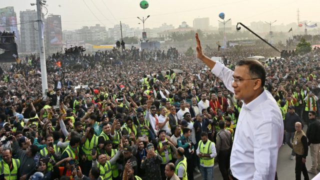 যশোরে তারেক রহমানের জনসভায় লোকে লোকারণ্য